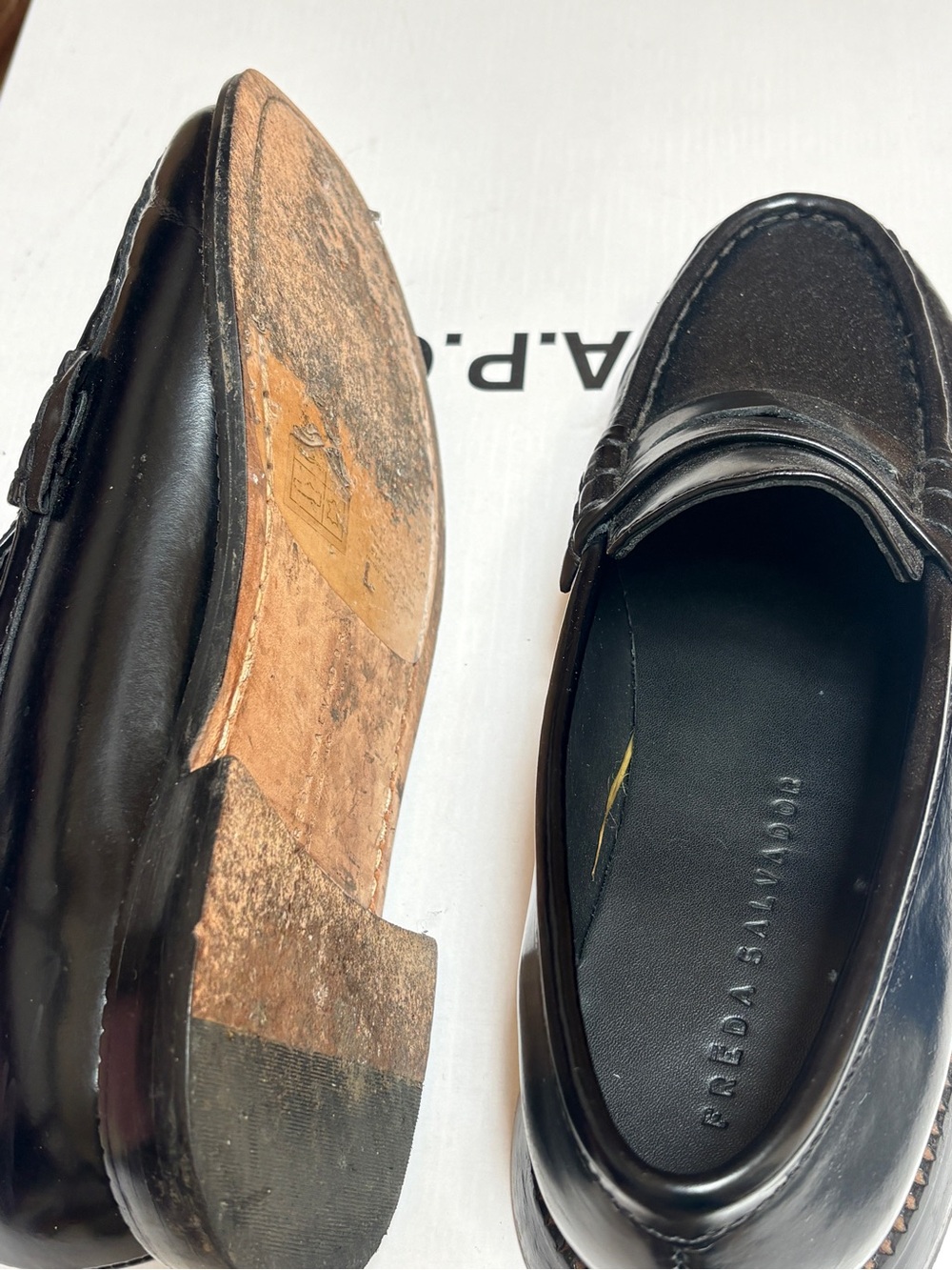 Freda Salvador loafers 6.5 - Picture 2 of 3